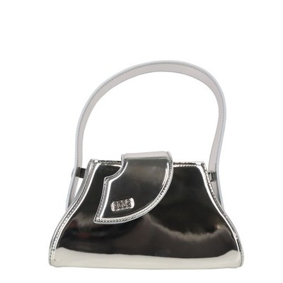 Gcds Damen Tasche Tragetasche Silber Handtasche Klein