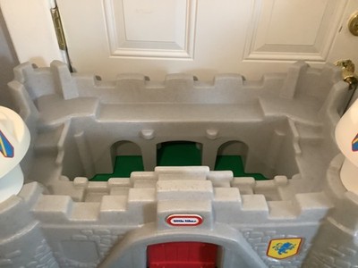 Vintage 1995 LITTLE TIKES ACTION FIGURE CASTLE TOY BOX PLAYSET | eBay