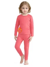 VZV Toddler Thermal Set Fleece Lined Base Layer Long Johns 2T-6Y Unisex Warm