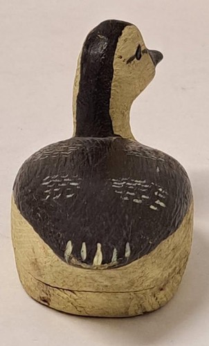 Antique Carved & Painted Small Hollow Body Duck Decoy - Picture 4 of 13