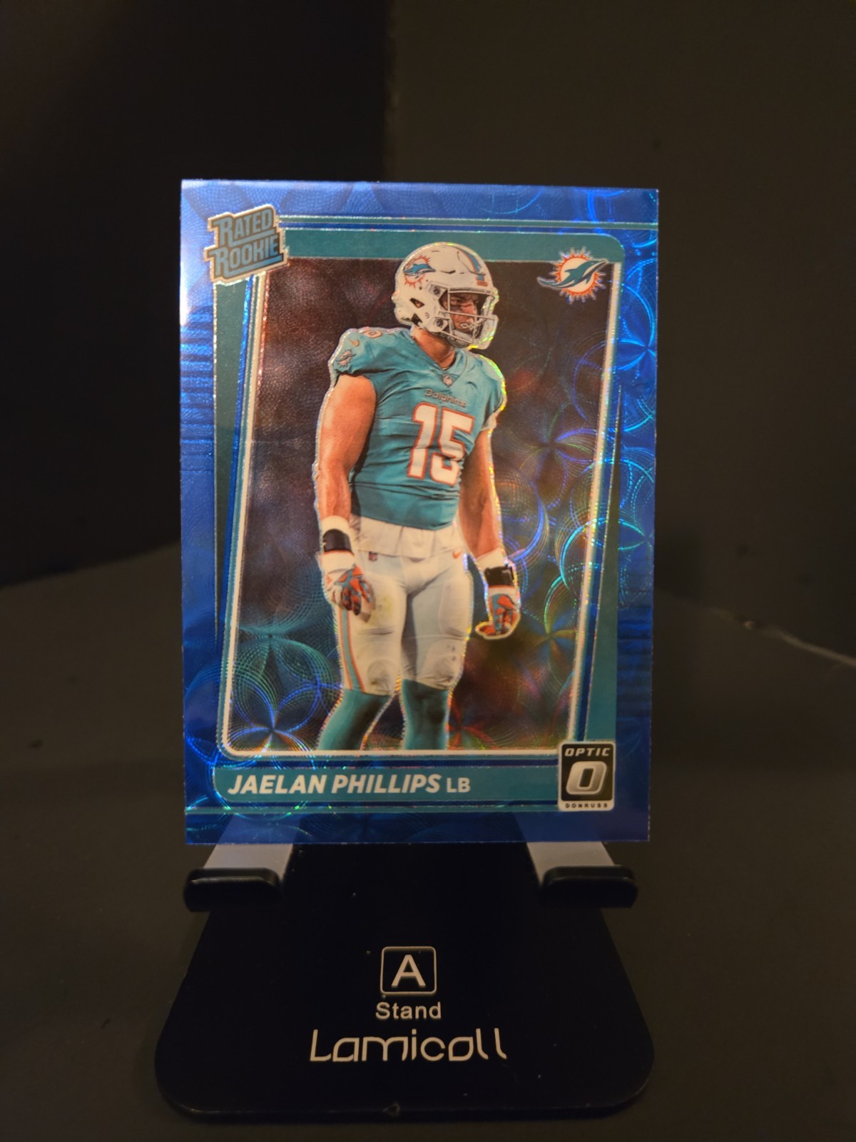Jaelan Phillips Panini Donruss Optic #254 Blue Scope