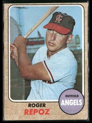 1968 Topps #587 Roger Repoz 1J