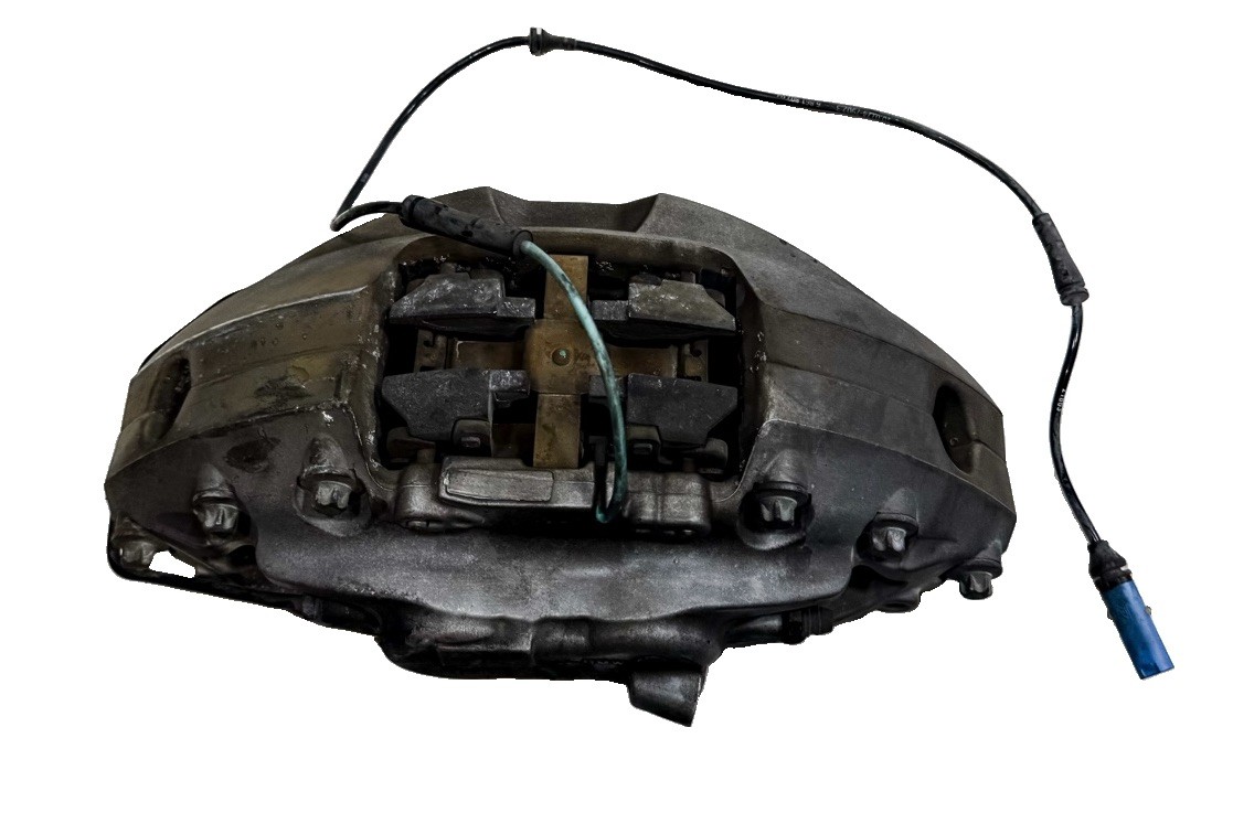 Front Left Brake Caliper Silver OEM 34116891299 BMW 750i XDrive G12 2016-2022