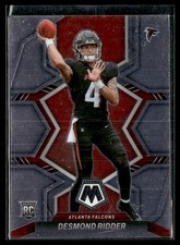 2022 Panini Mosaic #303 Desmond Ridder Silver RC Football Card 3502I