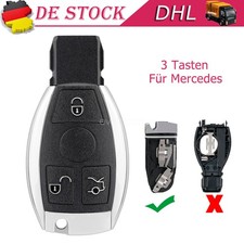 3 Tasten Schlüssel Gehäuse für Mercedes Benz A B C E S G Klasse ML W204 W176 3 Tasten Schlüssel Gehäuse für Mercedes Benz A B C E S G Klasse ML W204 W176