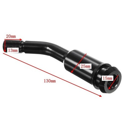SCHWARZER Gangschaltungshebel 5'' BEND BENT Verlängerung Für VW T4 T25 85