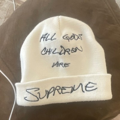 Supreme 'All God's Children Are Supreme' White Winter One Size