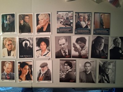 2014 Rittenhouse James Bond SKYFALL Expansion Set 19/19