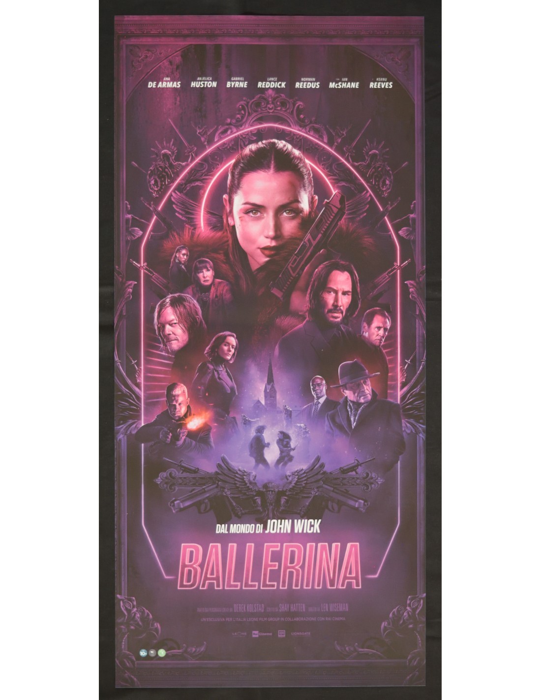 Locandina originale film Ballerina (2025) - Regia di Len Wiseman