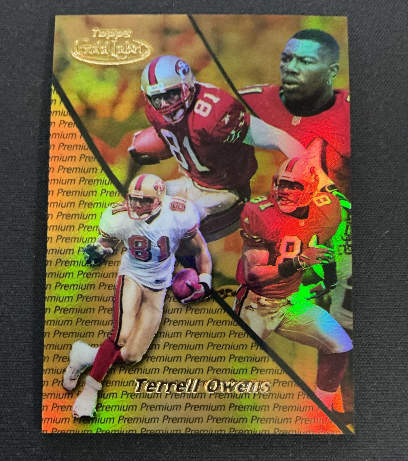 2000 Topps Gold Label - Terrell Owens #20 Premium /1000