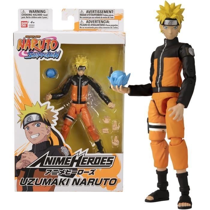 Figurine Naruto Uzumaki Anime Heroes pour décoration de bureau manga