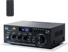 Stereo Receiver  Amplifier Home Audio Amp, AK45 Bluetooth Receiver for Home Ste
