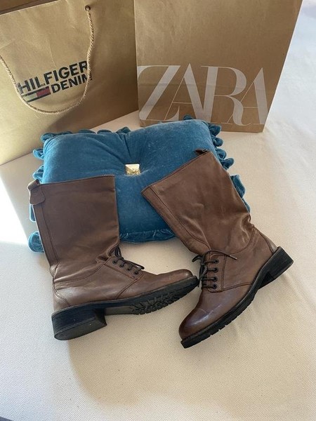 Women Max Mara Boots Brown 36 #N38S