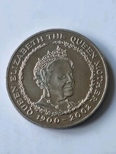 Royal Mint UK 1900-2002 &pound;5 Five Pound Original Coin The Queen Mother