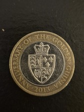 2013 Anniversary of the Golden Guinea £2 Coin, Circulated Two-Pound