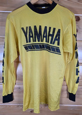 Vintage 1970s/1980s Yamaha MX Motocross Mesh Jersey Men Small / Medium