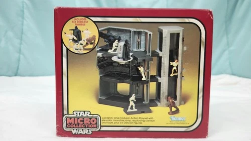 STAR WARS 1982 Micro Collection DEATH STAR ESCAPE Action Playset SEALED in BOX