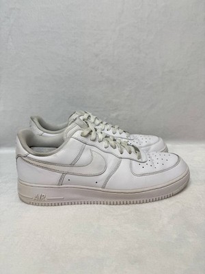 Nike Air Force 1 07 Low Triple White Men Sz 12 CW2288-111