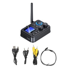 For Bluetooth 5.4 Transmitter Receiver 3.5mm AUX RCA Audio Adapter Durable