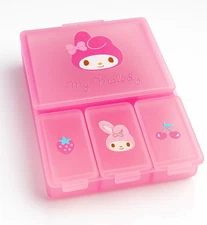 My Melody Official 4-Compartment Mini Storage Case – Multi Use Travel  Korea