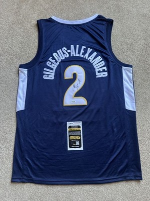 Shai Gilgeous Alexander Signed Jersey Hamilton High School Auto