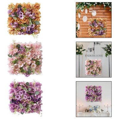 Künstliche Blumen-Wandpaneel, elegant, für Partybedarf, Brautparty, Zuhause