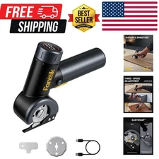 Easyswap Cordless Electric Scissors with LED Display, Rechargeable Cardboard ...