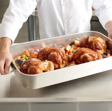 VOLLRATH Wear-Ever 17.875 Qt Bake & Roast Pan COMMERCIAL 24" x 14" x 3 1/2" NEW