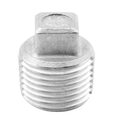 Square Thread Pipe 304 Stainless Steel Outer Square Thread Socket Pipe NPT 2
