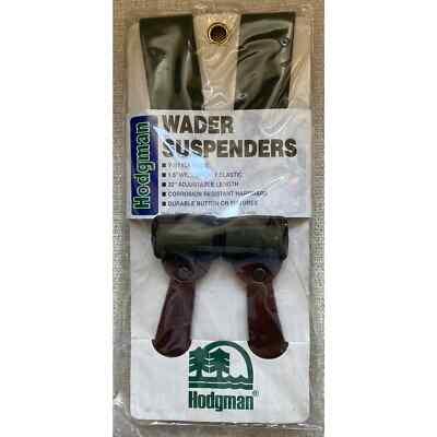 Hoffman Wader Suspenders Y Style Back 32  Adjustable Straps 1.5  Wide New 