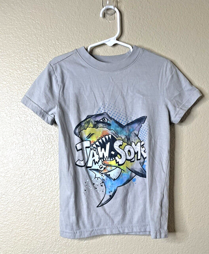 Cat And Jack’s Jaw some Boy’s Graphic T- Shirt Sz Xs (4/5)