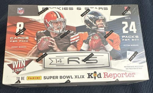2014 Panini Rookies & Stars Football Hobby Box FACTORY SEALED 2014 Panini Rookies & Stars Pro Bowl sealed box