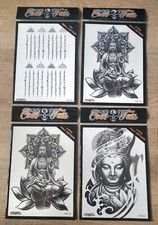 Temporary Tattoo Lot Buddha Hope Strength Tattoo