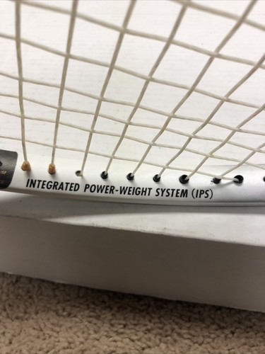 Racchetta da tennis Yonex SRQ Ti 600 lunga 110 testa 4 3/8 impugnatura - Foto 10 di 16