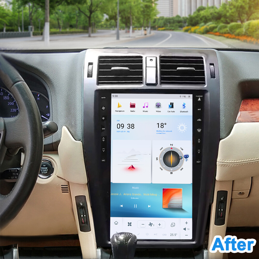 Car Stereo Player for Toyota Crown 2010-2014 GPS Navigation