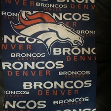 Denver Broncos bandana/ Face Mask/ Neck Scarf/ Hair Band Multiple Use/NFL/