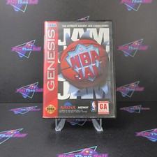 NBA Jam Sega Genesis Boxed Complete - 1 Year Warranty VG