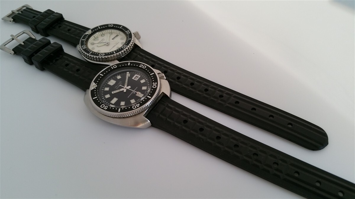 seiko vintage ラバーベルト チョコレートバー 19mm seiko vintage ラバーベルト チョコレートバー 19mm - メルカリ