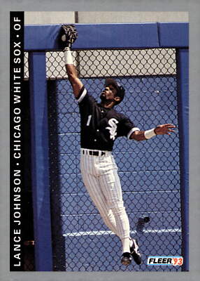 1993 Fleer #204 Lance Johnson