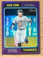 2023 Topps Heritage Purple Chrome Refractor Pick your card