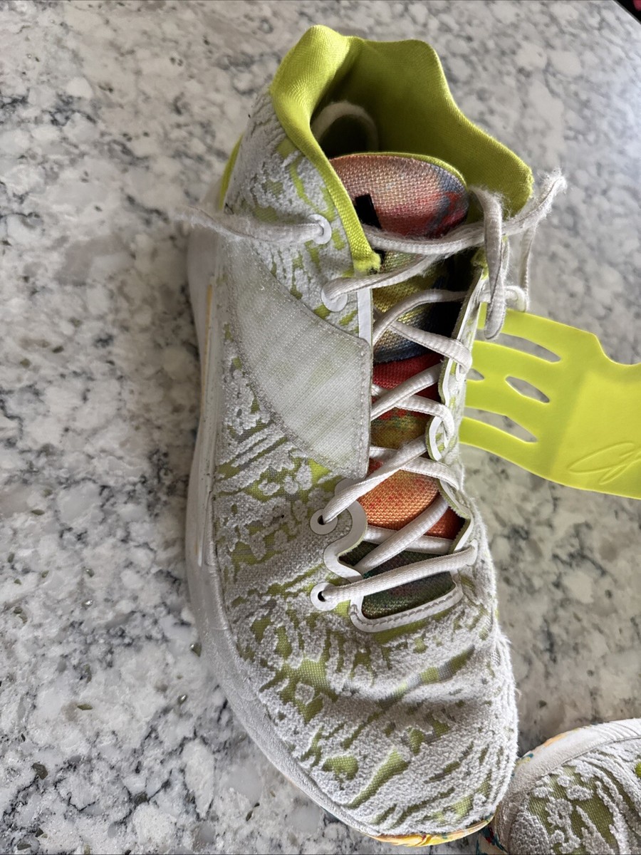 Nike KD 14 Ep Cyber - CZ0170-101 White Lime Green Size 11 | eBay display picture 3