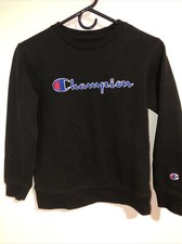 Champion Youth Medium Black Sweatshirt