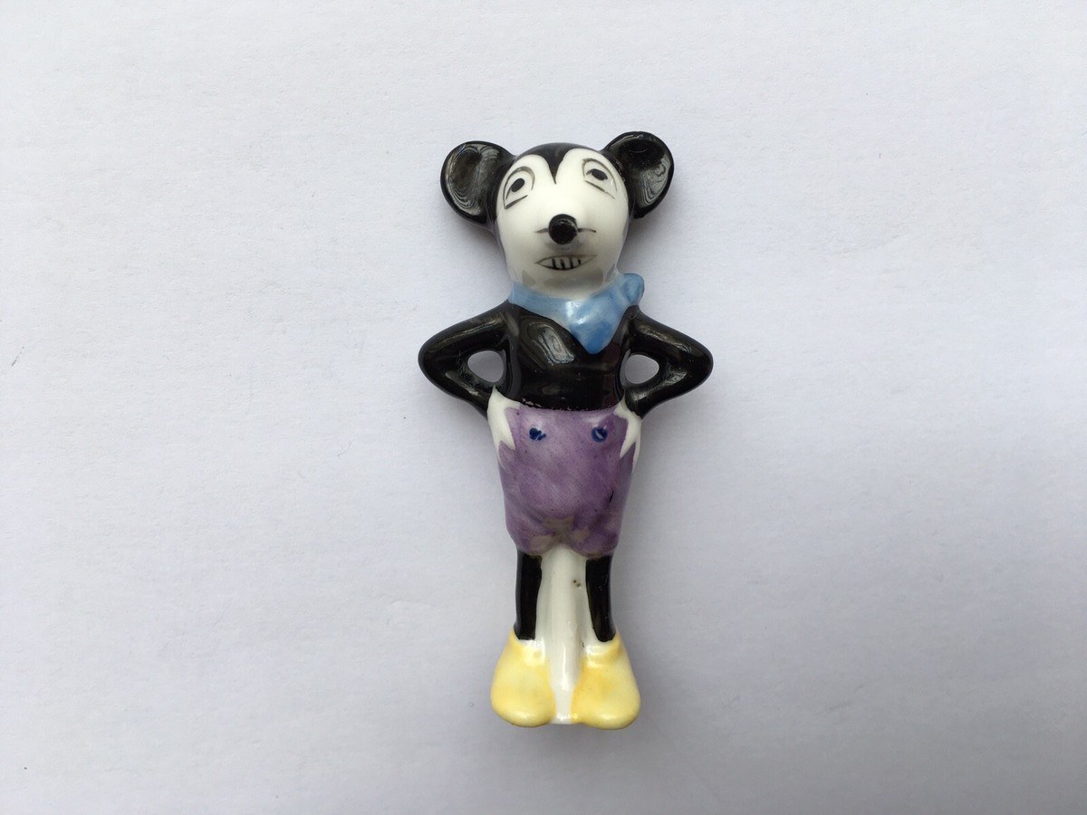 C1929-32 VINTAGE MICKEY MOUSE CHINA HAND PAINTED FIGURE | eBay UK