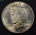 1926 Peace Dollar "CH BU" *Free S/H After 1st Item*