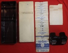 Vintage Sawyer Viewmaster With Bakelite Case 18 Reels National Parks Attractions