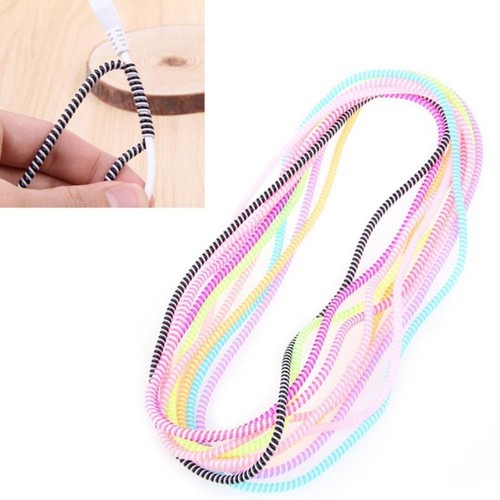 Mini 2 in 1 Data Cable Protector Cover, Cable Winder Protection X4Y6 - Photo 21 sur 21