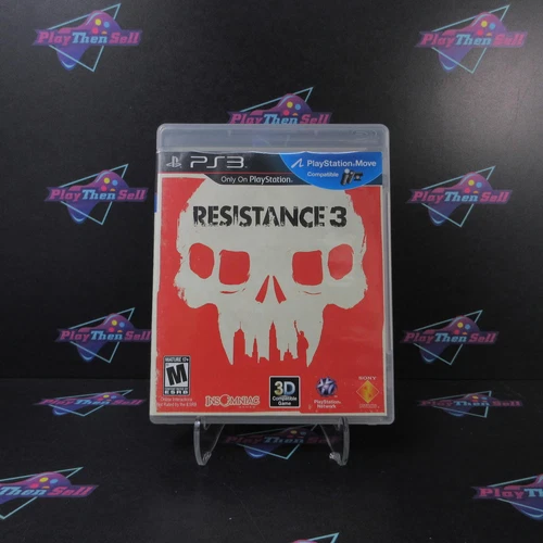 Resistance 3 PS3 PlayStation 3 Complete - 1 Year Warranty VG