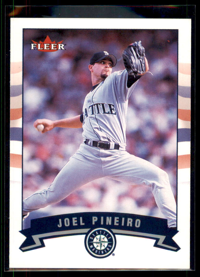 2002 Fleer Joel Pineiro #68 Seattle Mariners
