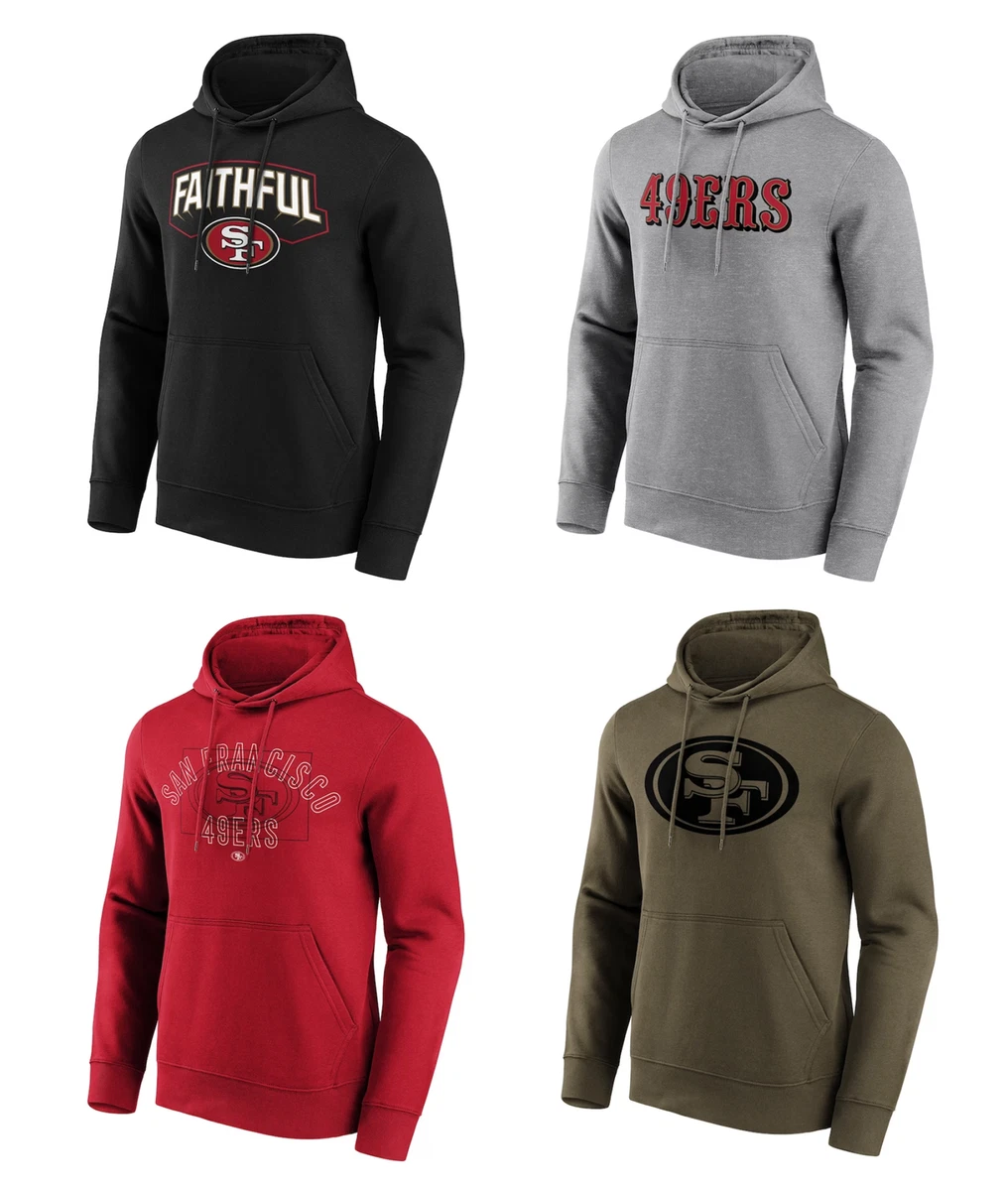 San Francisco 49ers Hoodie Sweatshirt Men's NFL American Football