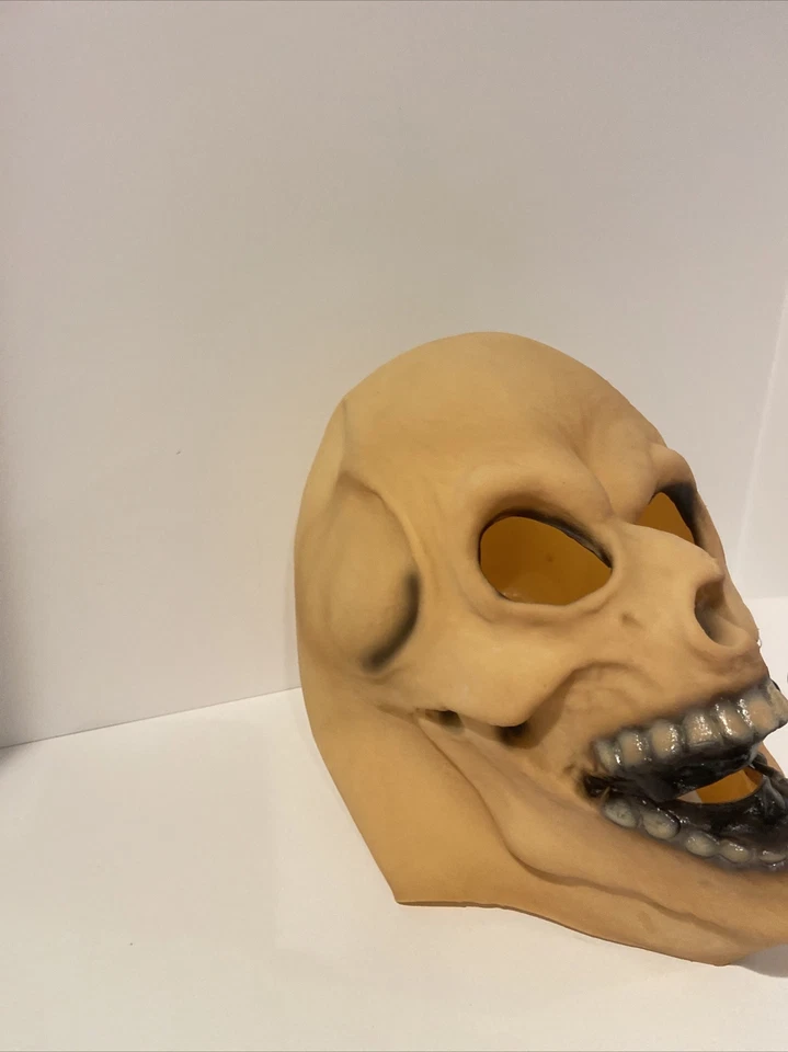 Skull Overhead Mask Skeleton Bones  Halloween Child Mask Accessory - Image 2 of 3